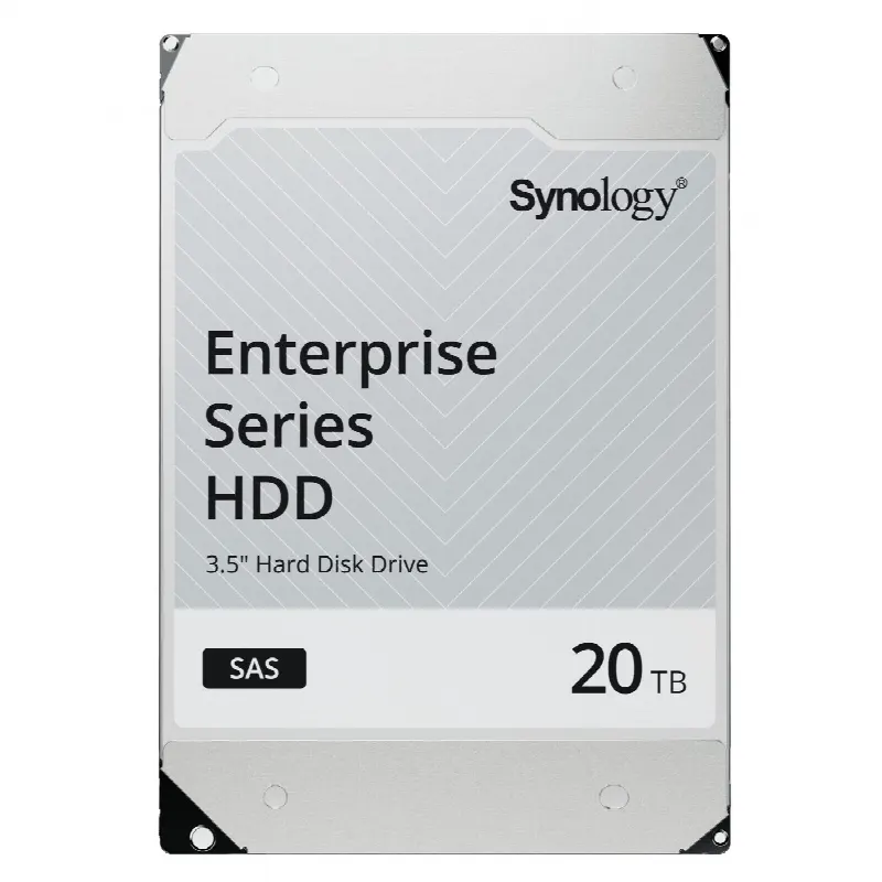Disco Duro SAS Enterprise / 20 TB / 12 Gb/s / 7200 RPM / Caché 512 MB / MTBF 2.5 Millones de Horas / 550 TB/año