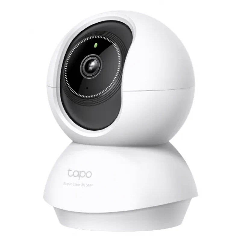 Cámara IP Doméstica / 5 Megapixel 3K / Pan-Tilt 360° / Detección IA / Visión Nocturna 12 m (39.4 ft) / Audio Bidireccional / microSD 512 GB