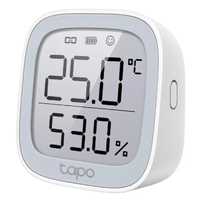 Monitor Inteligente de Temperatura y Humedad / Pantalla E-Ink 2.7" / Sensor Suizo ±0.3°C / Automatización Smart Home / Frecuencia 868-922 MHz