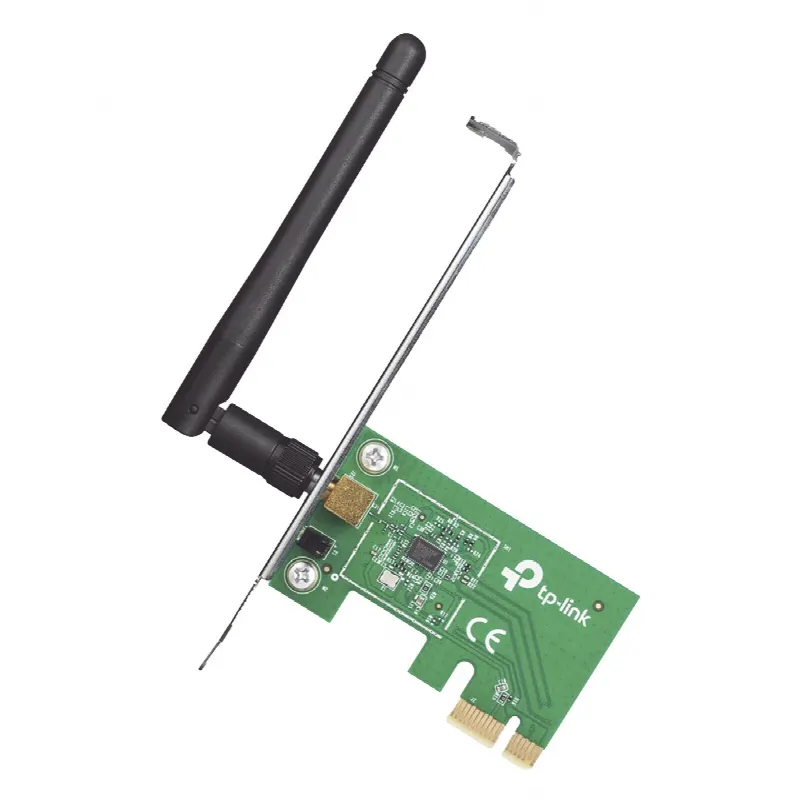Adaptador Inalámbrico PCI Express / 150 Mbps / Banda 2.4 GHz / Antena Desmontable 2 dBi / IEEE 802.11n/g/b