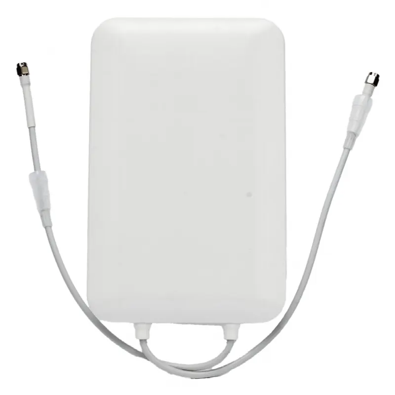 Antena Sectorial / Doble Banda 2.4/5 GHz / Ganancia 15 dBi / Ángulo Horizontal 90° / Conectores RPSMA / Resistente a Viento 60 m/s / Exterior