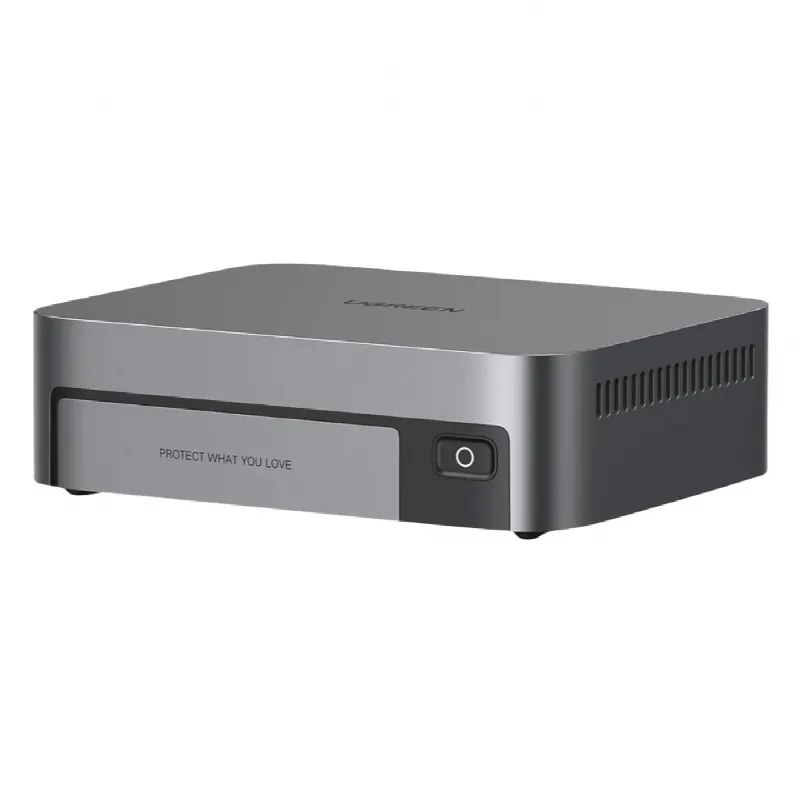 NAS Compacto / 4 Ranuras SSD M.2 NVMe PCIe 4.0 y 3.0 / Intel Core i5-1235U 10 Núcleos / 10GbE / Thunderbolt 4 40 Gbps / HDMI 8K / DDR5 hasta 64 GB