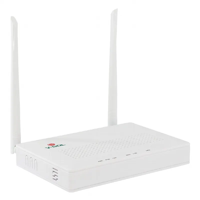 ONU Dual G/EPON / Wi-Fi 2.4 GHz / 4 Puertos LAN Gigabit / 2 Antenas 5 dBi / Gestión Remota / Consumo 10W