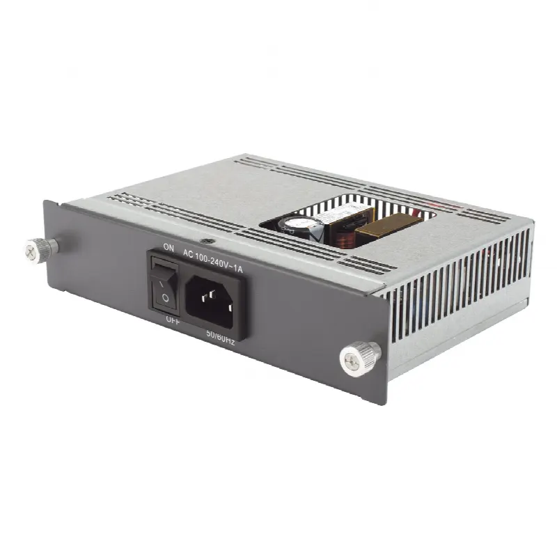 Fuente de Alimentación Redundante / Entrada 90~264 Vca / Salida +12 Vcc 6.25 A / Protección Dual / Para OLT