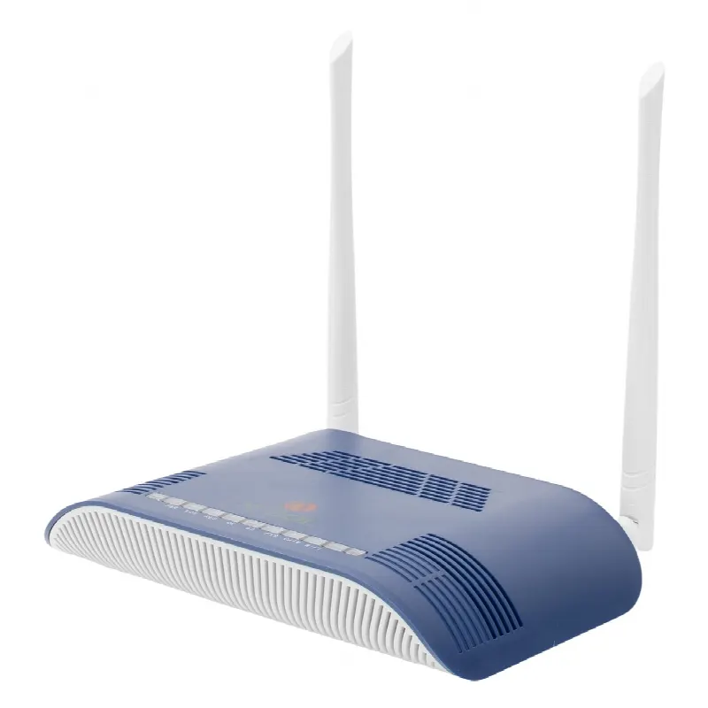 ONU Dual GPON/EPON / Wi-Fi 2.4 GHz 300 Mbps / 1 Puerto LAN Gigabit / 1 Puerto LAN Fast Ethernet / 1 Puerto FXS / 1 Puerto CATV / 2 Antenas 5 dBi