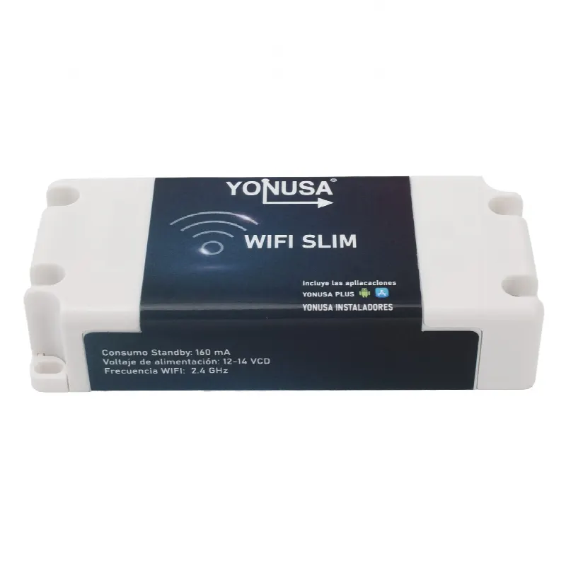 Módulo Wi-Fi para Cerco Eléctrico / Control Remoto vía App / IP55 Exterior / 2.4 GHz / Relay 1 Salida / -30°C a 60°C