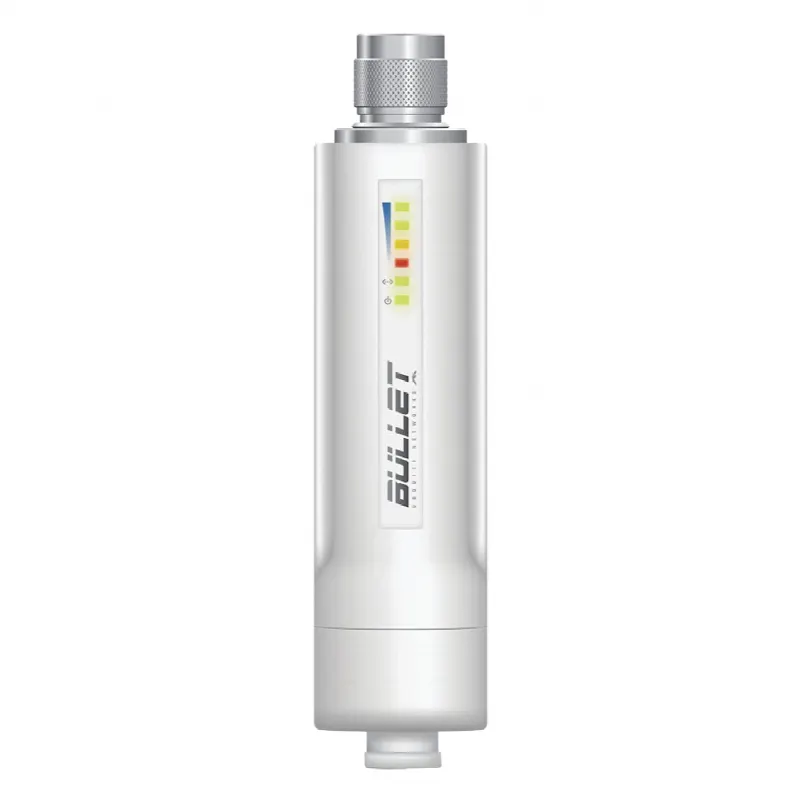Radio airMAX / 2.4 GHz / 100 Mbps / PoE 24V / -40°C a 80°C / 152x37x31 mm
