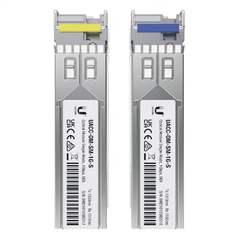 Módulo SFP / 1 Gbps / BiDi Monomodo / LC Simplex / Alcance 3 km (9842.5 ft) / Pack de 2