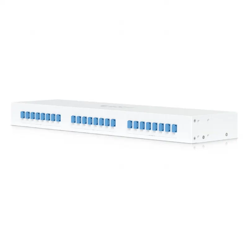 Multiplexor WDM / Coexistencia XGS/XG-PON y GPON / 8 Puertos SC/UPC / Rack 19' (1U) / Pérdida de Inserción 1 dB / Aislamiento 25 dB