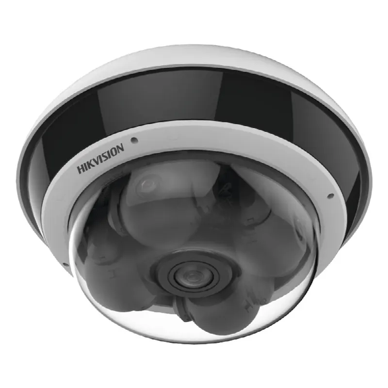 PanoVu Series / Vista Panorámica 360&ordm; / 4 Lentes Mot. 2.8 a 8 mm (5 Megapixel por Lente) + 1 Vista Fisheye (2 Megapixel) / 22 Megapixel en Total / DARKFIGHTER / ACUSENSE / Exterior IP67 / IK10 / NEMA 4X / PoE+ / 30 mts IR / Micro SD