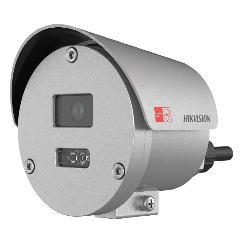 Bala IP 4 Megapixel / Lente 4 mm / Antiexplosión (ATEX / IECEx) / Anticorrosión (NEMA 4X / 316L) / Dual Light 30 mts IR + 30 mts Luz Blanca / IP68 / IK10 / ACUSEEK / PoE / 5 Metros de Cable Integrado