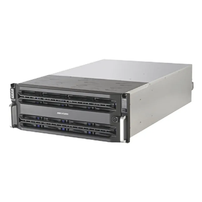 Servidor de Almacenamiento en Red / Soporta 24 Discos Duros (No incluye Discos Duros) / RAID / Graba 600 canales IP / Doble procesador