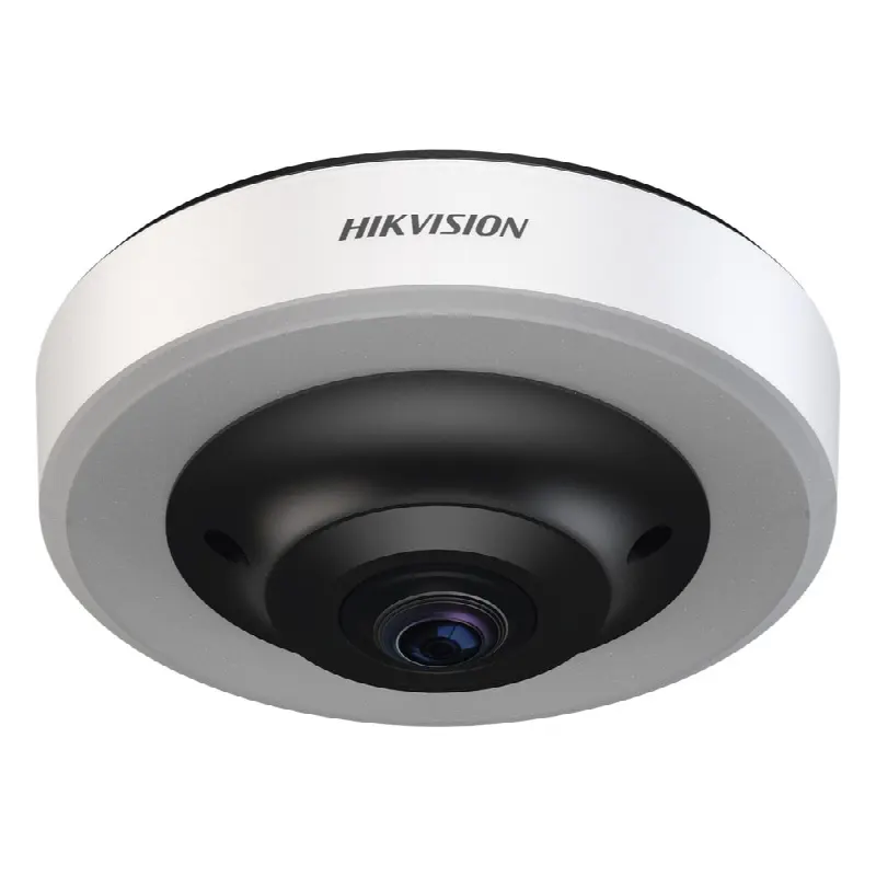 Cámara Fisheye 360°de Estacionamiento 12MP / Algoritmo de Detección de Espacio de Estacionamiento / Admite H.265 / Instalación en Techo / Soporte PoE / Detecta hasta 16 Espacios Ocupados o Libres
