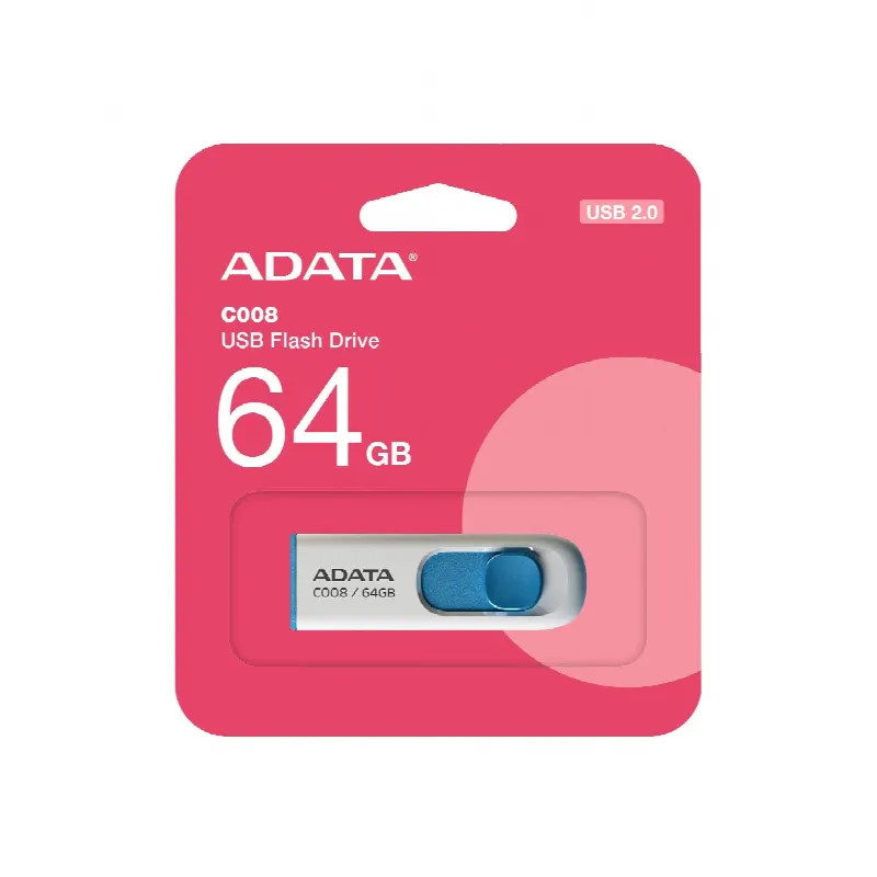 Memoria USB ADATA AC008-64G-RWE