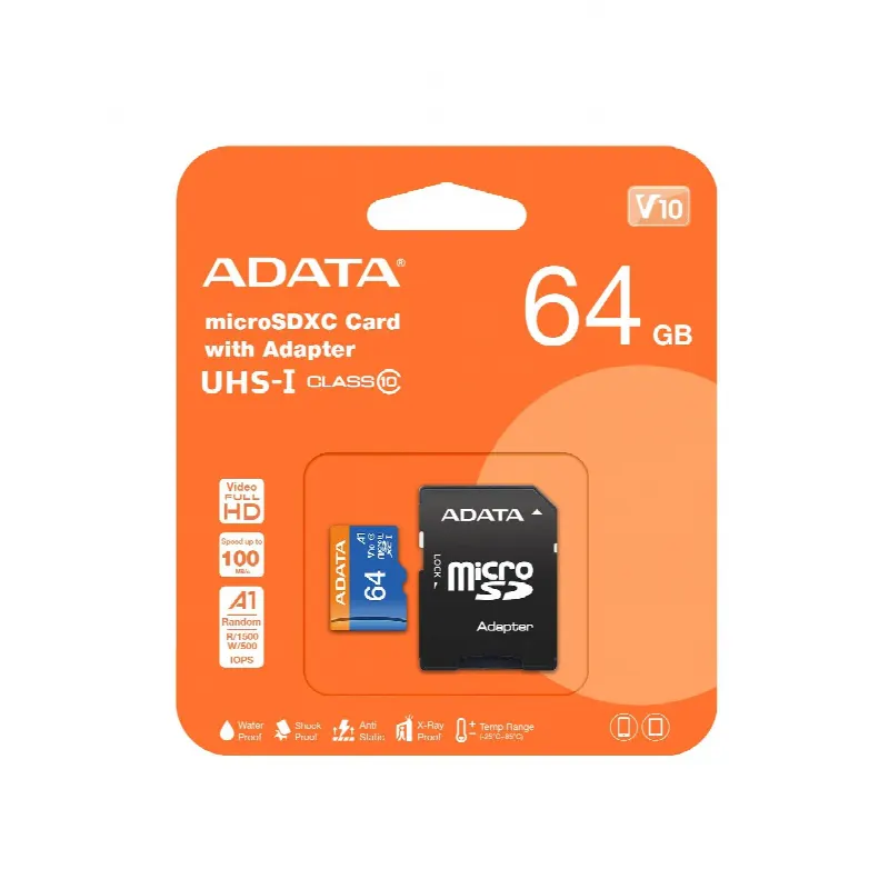 Micro SD ADATA PREMIER (A1 V10)