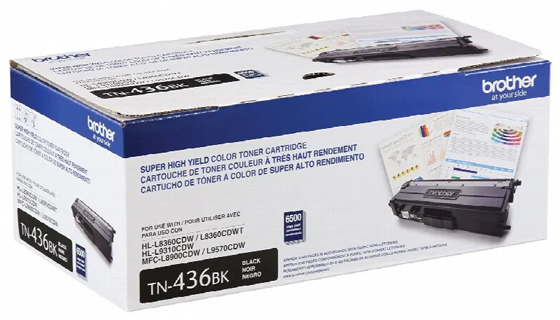 Tóner BROTHER TN436BK