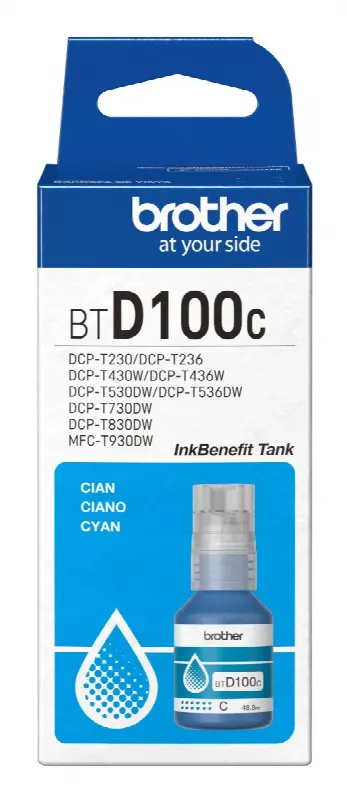 Tinta BROTHER BTD100C