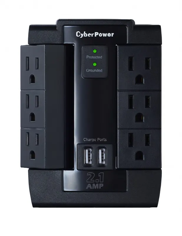 Supresor de Picos de Pared  CyberPower P600WSURC1