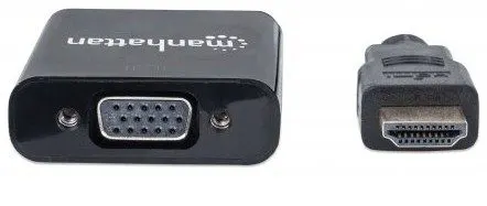 Convertidor HDMI a VGA  MANHATTAN 151436