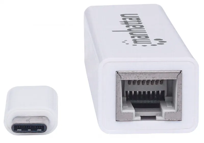 Adaptador USB Tipo C a Red MANHATTAN 507585