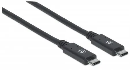 Cables USB-C  MANHATTAN USB-C macho a USB-C macho