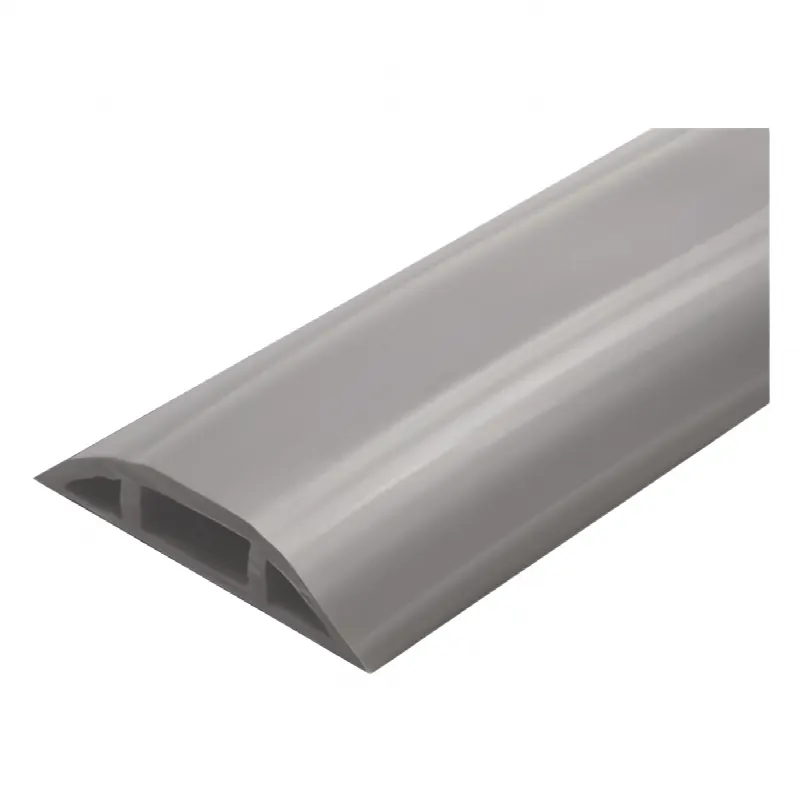 Canaleta flexible color gris de PVC auto extinguible tramo de 2.5m (9300-01253)
