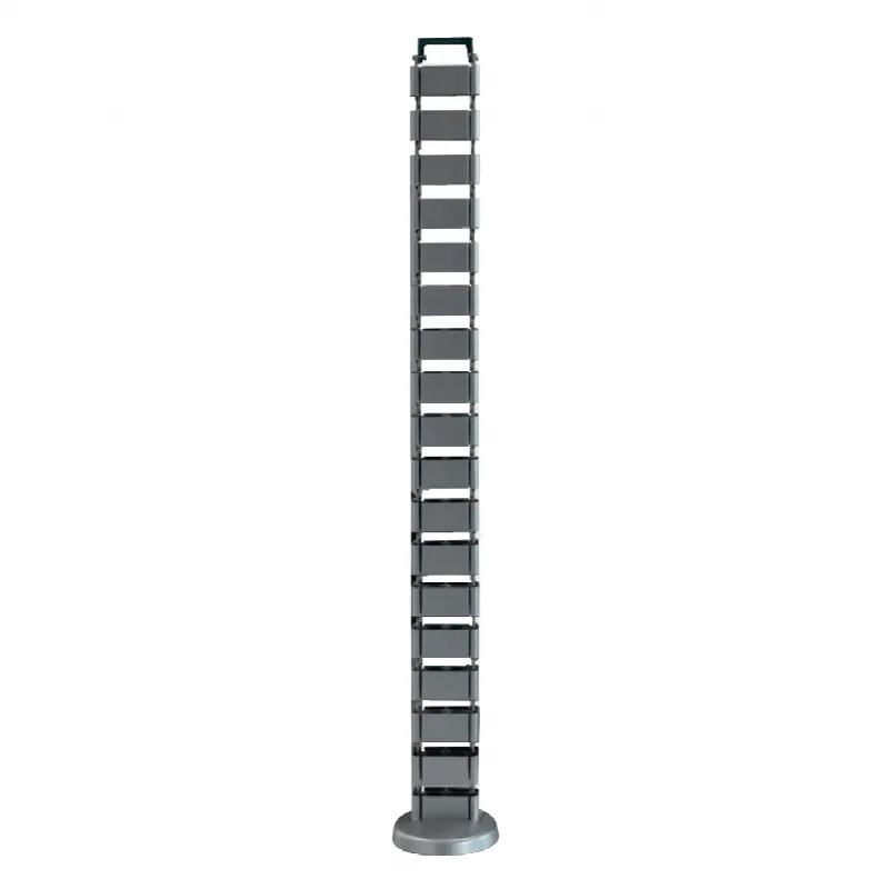 Organizador de cables vertical articulado, ideal para llevar los cables del piso a mesa o a la cubierta del escritorio de manera segura