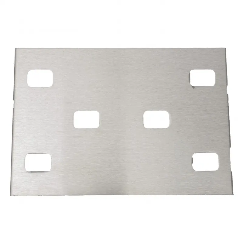 Cople para Uniones de Escalera de Aluminio / Plano / Peralte 3 1/4 / Incluye Tornilería