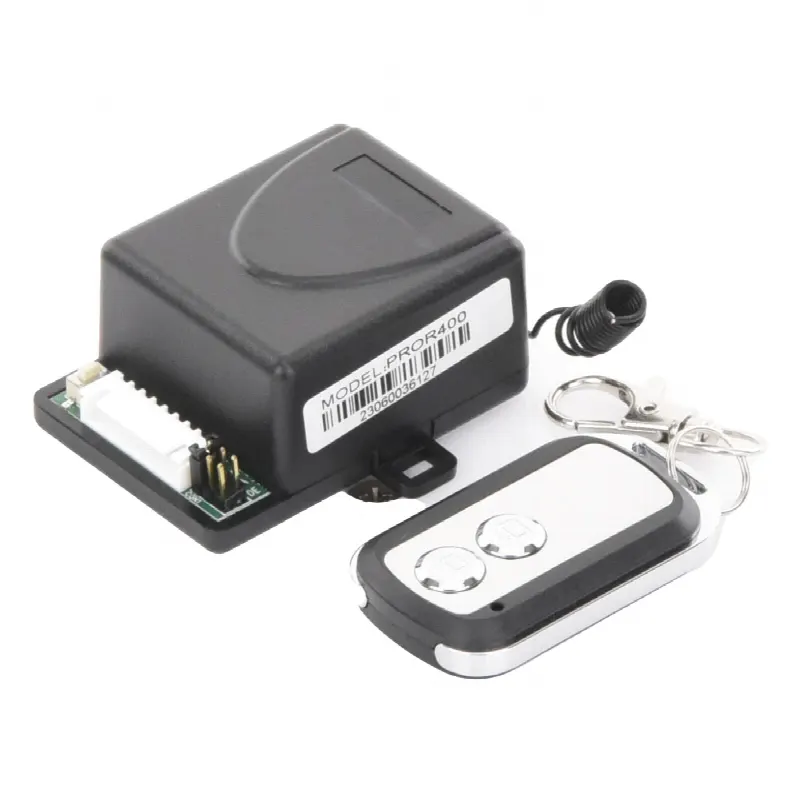 Receptor con 2 Relevadores y Control Remoto hasta 50 metros.