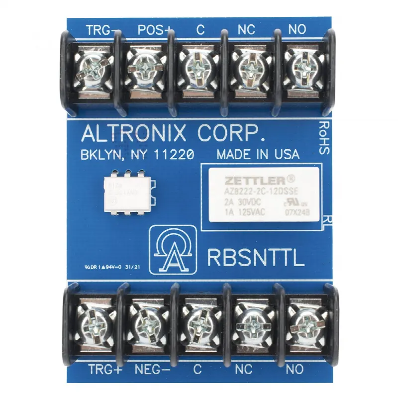 Módulo de relevador ultrasensitivo  Altronix