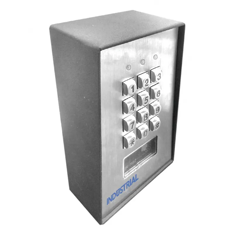 Teclado Exterior/Interior Antivandálico, 3 Relevadores, Salida Wiegand, 1200 Usuarios, Lector de Proximidad