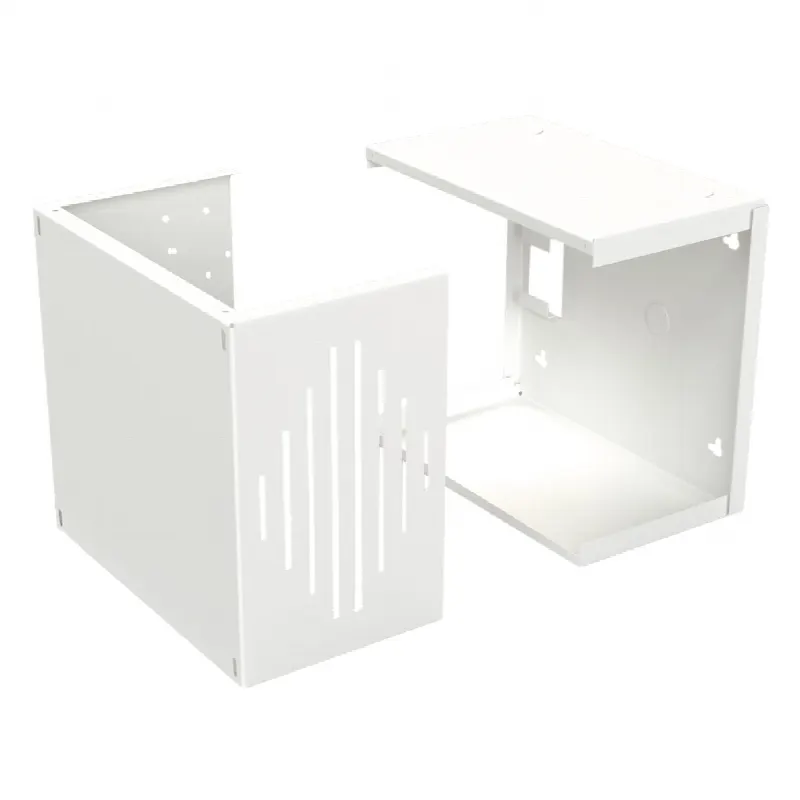Gabinete para Resguardo de Sirena de 30 W (SF581A o SF581L No incluida), Preparación para Tamper (No incluido).
