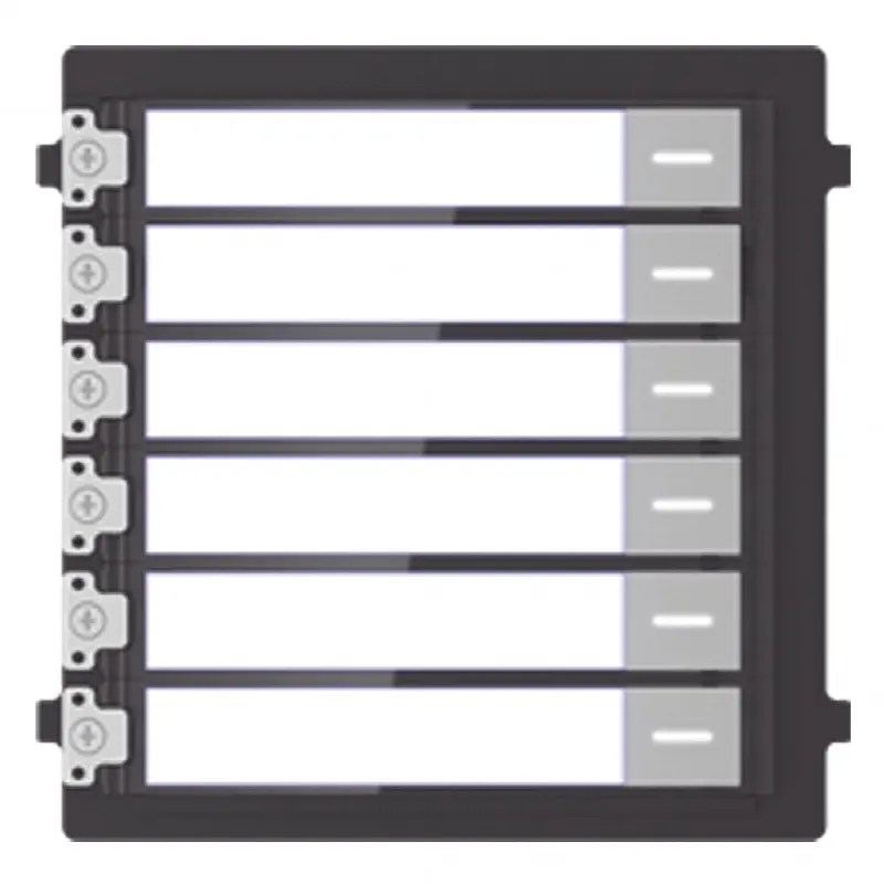 Módulo de Botones Para Videoportero Modular / Llamada de un solo Toque / Soporta Hasta 6 Monitores Principales