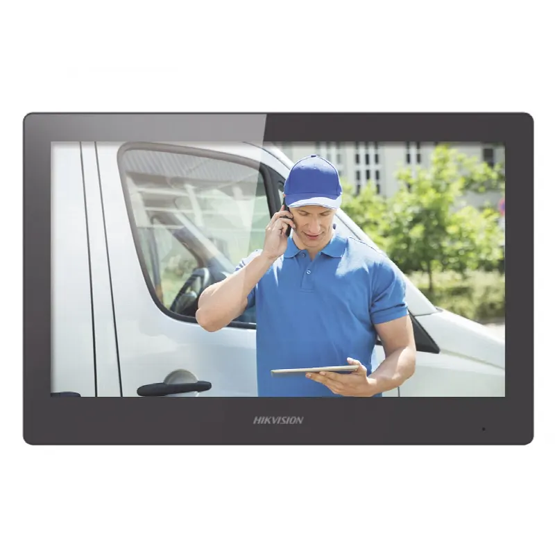 Monitor Touch Screen 10 para Videoportero IP / Estético / Video en Vivo / WiFi / Apertura Remota / llamada entre monitores / Audio de dos vías / Policarbonato