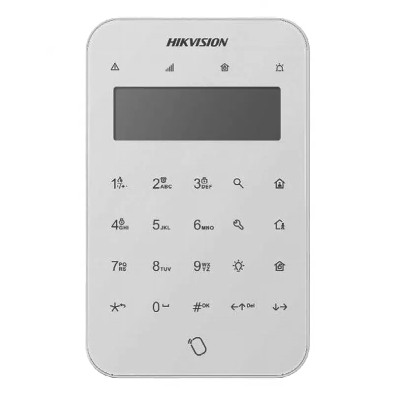 (AX PRO) Teclado Inalámbrico con Pantalla LCD para Armado y Desarmado / Funciones de Automatización para control de Relevadores