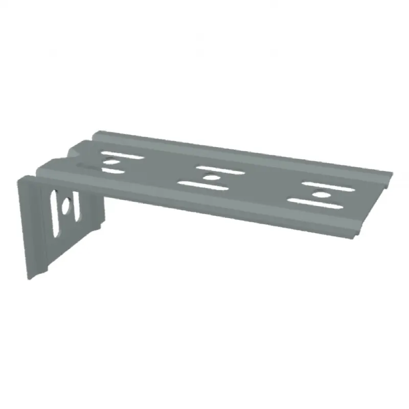 Ménsula económica, para montaje en pared, para anchos de charola de 150mm, con acabado Electro Zinc