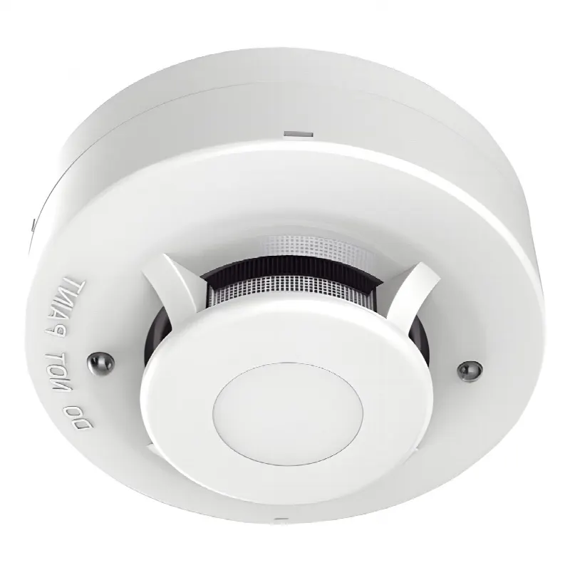 Detector de Humo Fotoeléctrico No Direccionable de 4 Hilos / Ideal para Cualquier Panel de Alarma Cableado / Indicadores LED