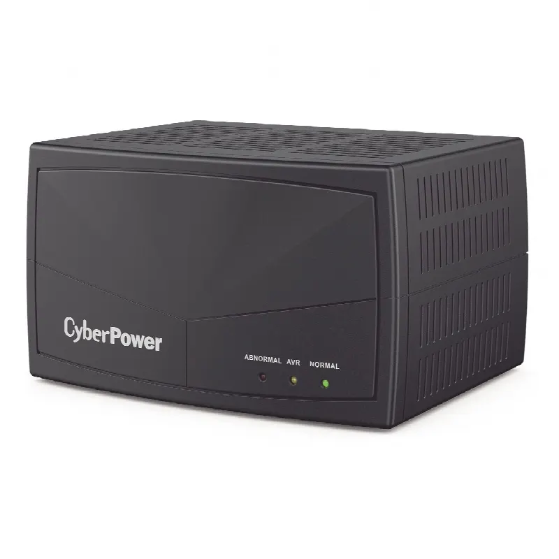 Regulador De Voltaje de 1000VA/500W, Entrada NEMA 5-15P, Con 8 Salidas NEMA 5-15R y Supresión de Picos a 245 Joules