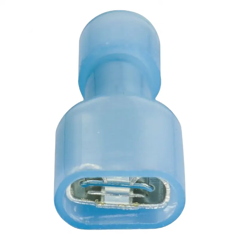 Terminal hembra aislada completa para cables 16 -14 AWG / Venta de bolsa en 25 piezas