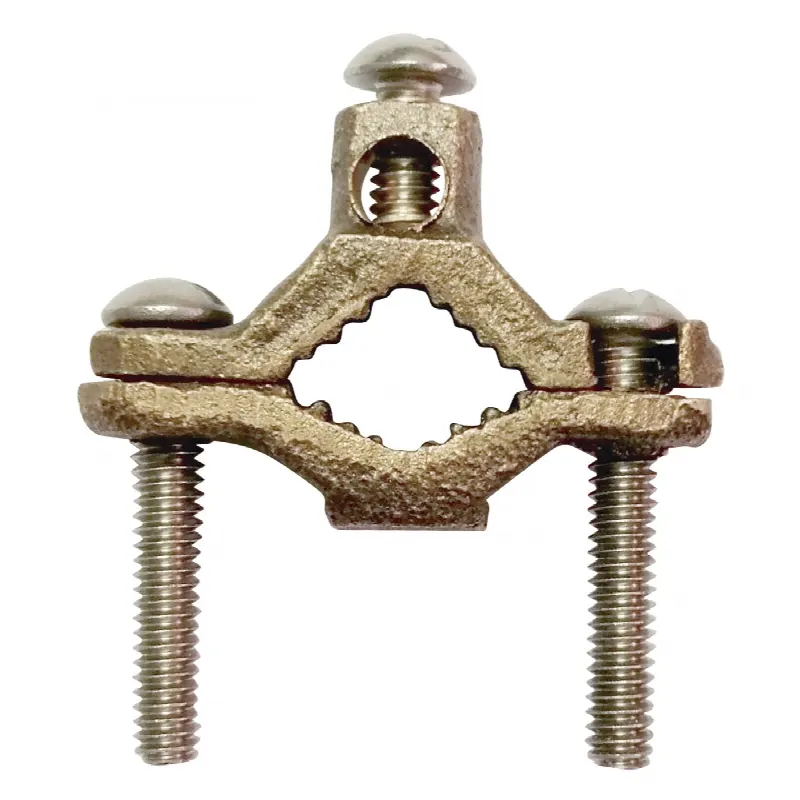 Conector para Tubo de hasta 1 1/4 a cable Cal. 4 AWG. Ideal para Aterrizaje de Torres TZ