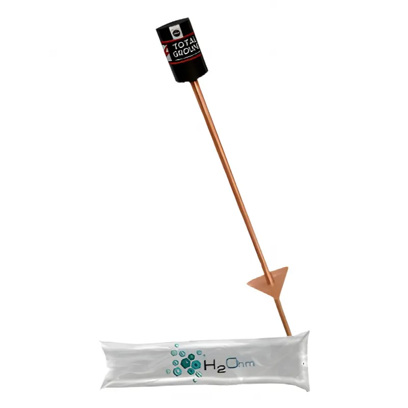 Electrodo Para Tierra Física para Aplicaciones Residenciales y Antenas de Baja Potencia.