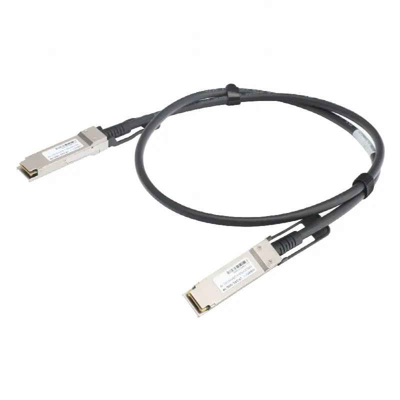 Cable DAC QSFP28 de 100 Gbps a 100 Gbps / Passive Direct Attach Copper Twinax Cable / Longitud: 1 metro