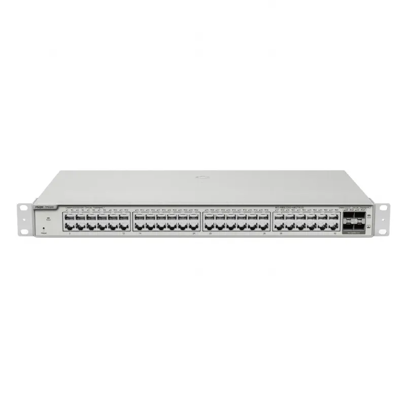 Switch Administrable Capa 2+ Plus, con 48 puertos Gigabit + 4 SFP+ para fibra 10Gb, gestión gratuita desde la nube