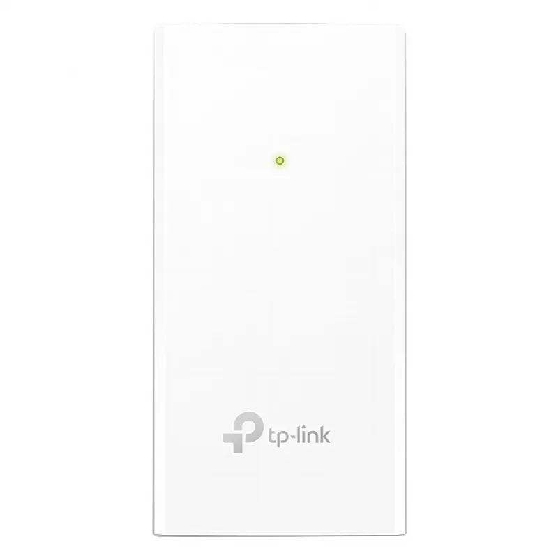 Inyector PoE Pasivo de 48V (18 Watts) / 2 puerto 10/100/1000 Mbps / Plug and Play / Montaje en Pared