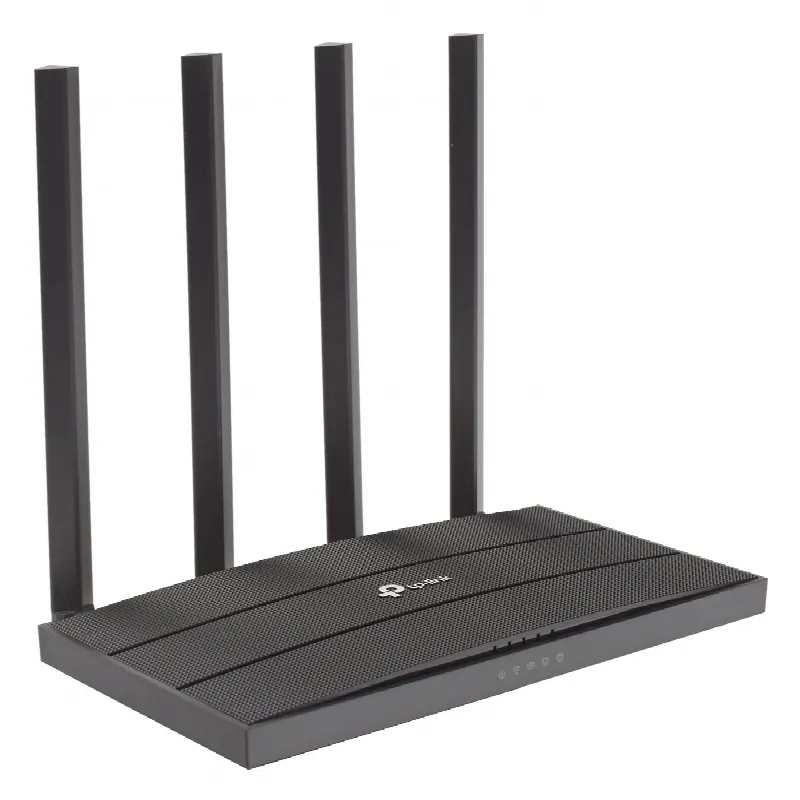 Router inalámbrico AC Wave 2 1900 doble banda 1 puerto WAN 10/100/1000 Mbps y 4 puertos LAN 10/100/1000 Mbps, MIMO 3X3, Beamforming