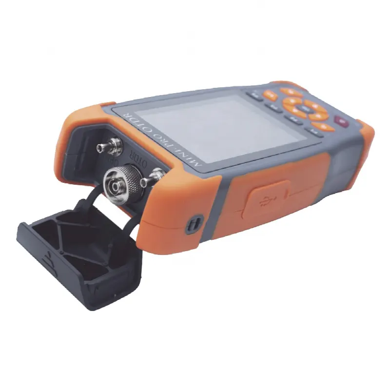 Medidor de Potencia Óptica (OPM) para Fibra Óptica en Redes FTTx / Soporta 3 Longitudes de Onda: 1310nm , 1490nm y 1550nm / Incluye Función VFL / Incluye Función para Probar de cables RJ45 / Recargable