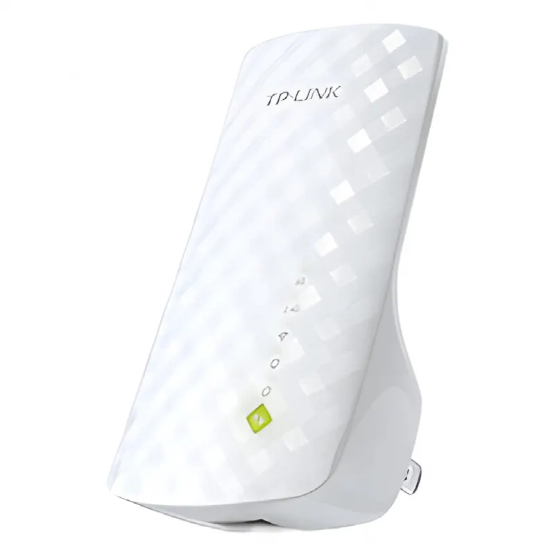 Repetidor / Extensor de Cobertura WiFi AC, 750 Mbps, doble banda 2.4 GHz y 5 GHz, con 1 puerto 10/100 Mbps