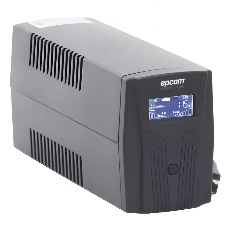 UPS de 600VA/360W / Topología Línea Interactiva / Entrada y Salida 120 Vca / Clavija NEMA 5-15P / 4 Tomas NEMA 5-15R