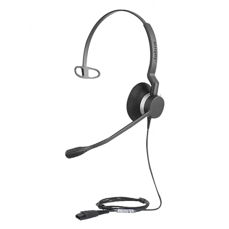 Jabra Biz 2300 Mono con conexión QD, resistente para contact center con brazo articulado con giro de 360º  (2303-820-105)