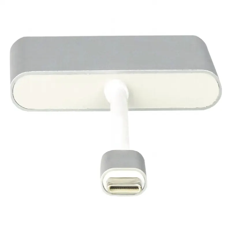 Adaptador Multipuerto USB-C 3.1 A HDMI 4K / USB 3.0 / USB ? C /  Alta Velocidad de Transmisión de Datos / Admite Carga Rápida (PD) en el Puerto USB ? C